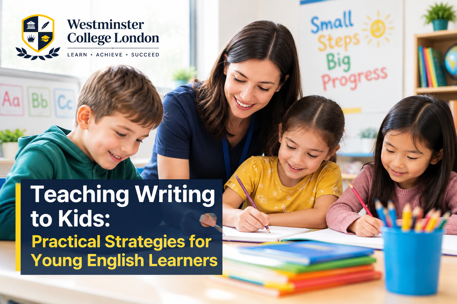 Teaching Writing to Kids: Practical Strategies for Young English Learners
