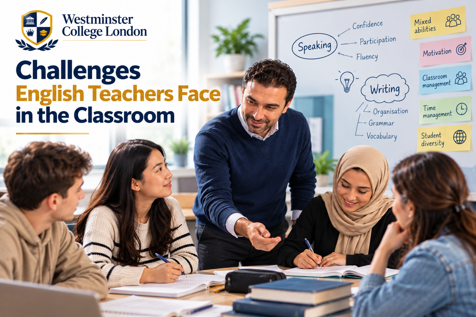 12 Common Challenges English Teachers Face in the Classroom — and How to Overcome Them