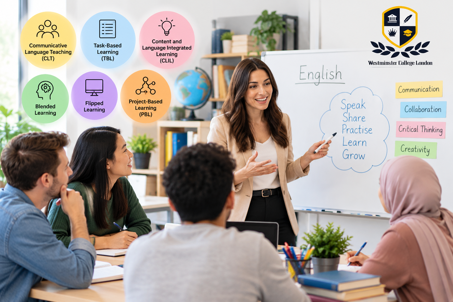 Latest Teaching Methods in English Language Teaching: Approaches, Examples and Classroom Practice